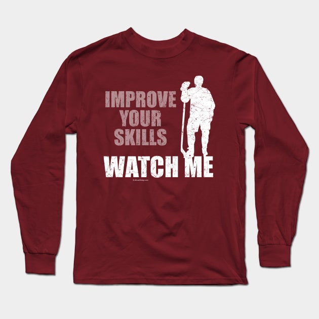 Watch Me Long Sleeve T-Shirt by eBrushDesign